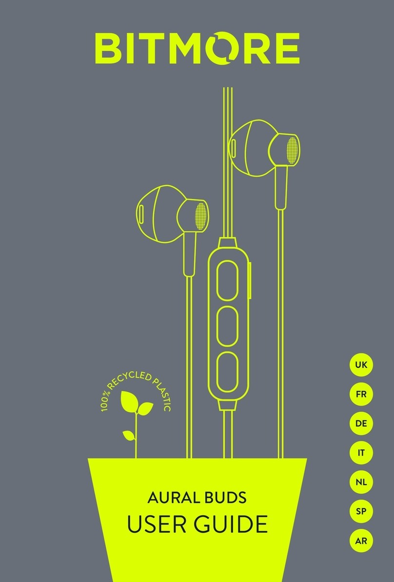 bitmore AURAL BUDS user guide