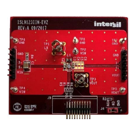 Renesas ISL9123II EVZ Series User manual