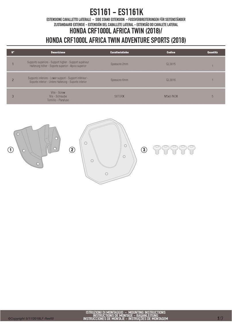 GIVI ES1161 User manual