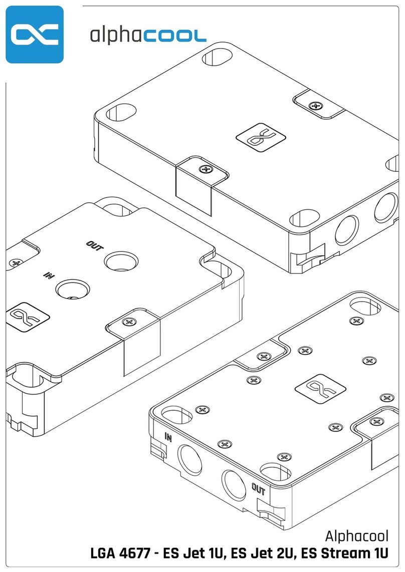 Alphacool LGA 4677 User manual