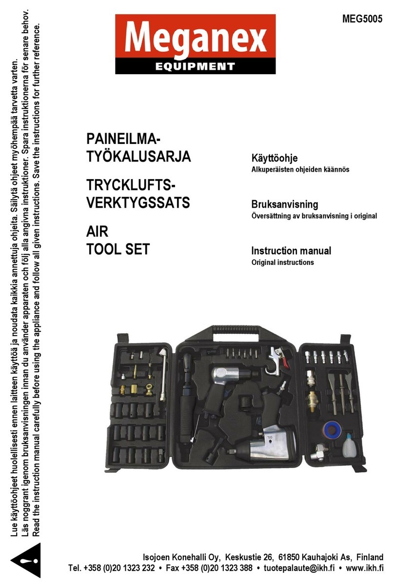 Meganex MEG5005 instruction manual