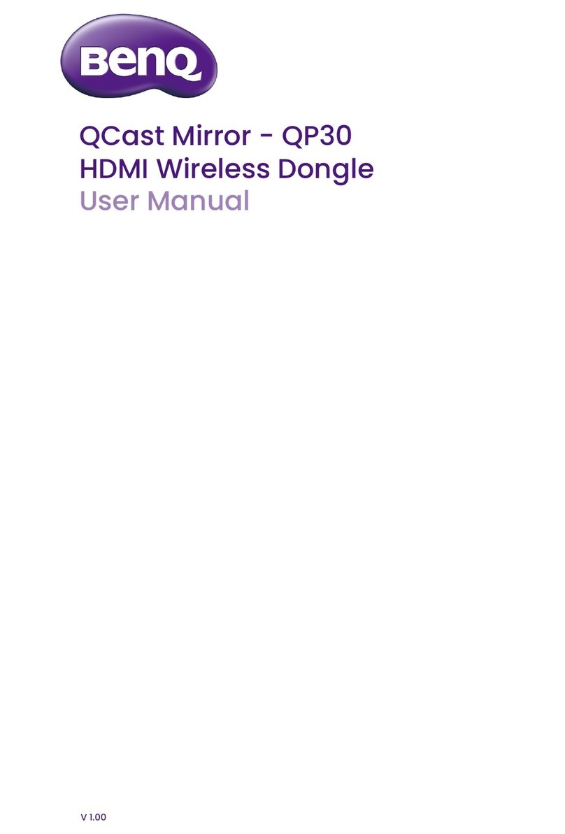 BenQ QCast Mirror QP30 user manual