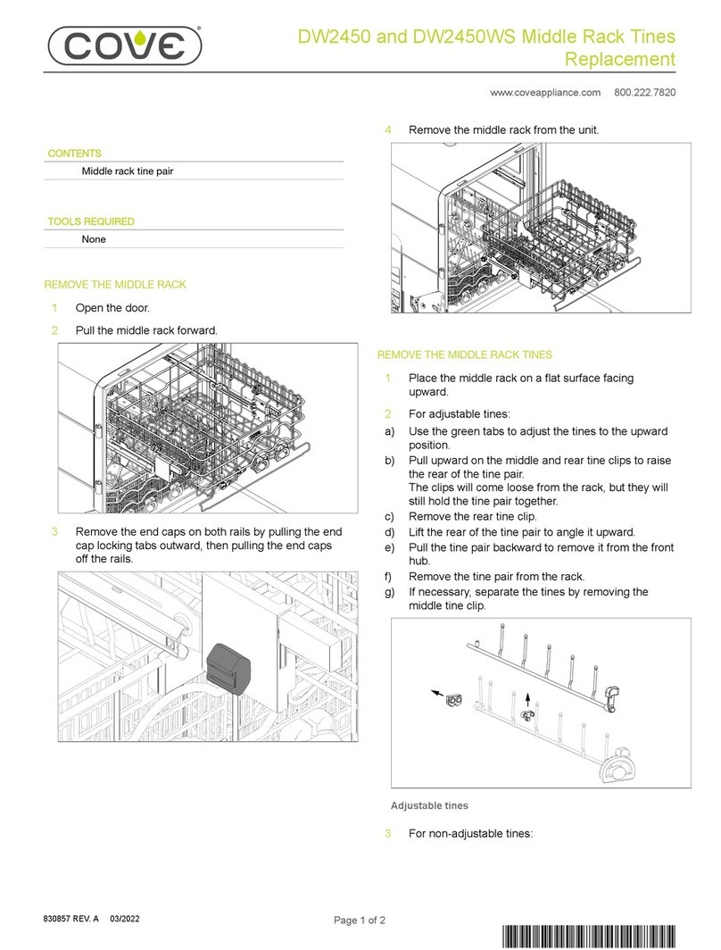 Cove DW2450 manual
