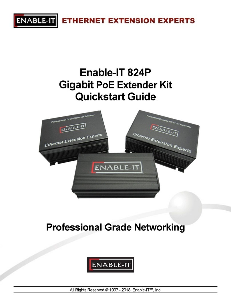 Enable-IT 824P User manual