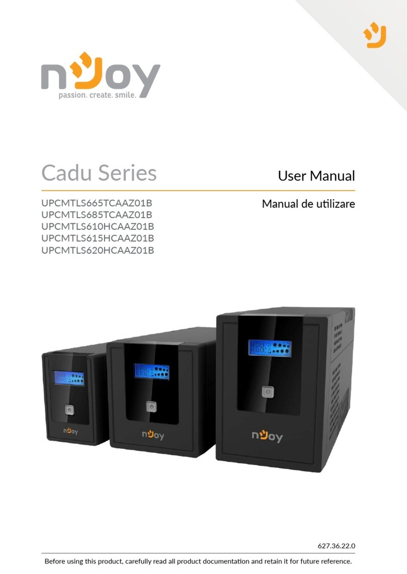 Njoy Cadu Series user manual