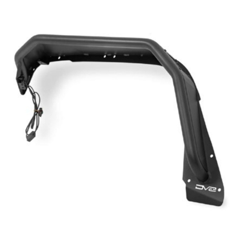 DV8 OFFROAD SPEC Series User manual