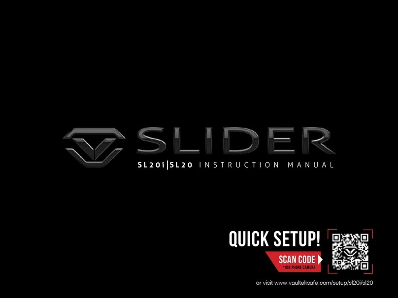 Vaultek SLIDER instruction manual