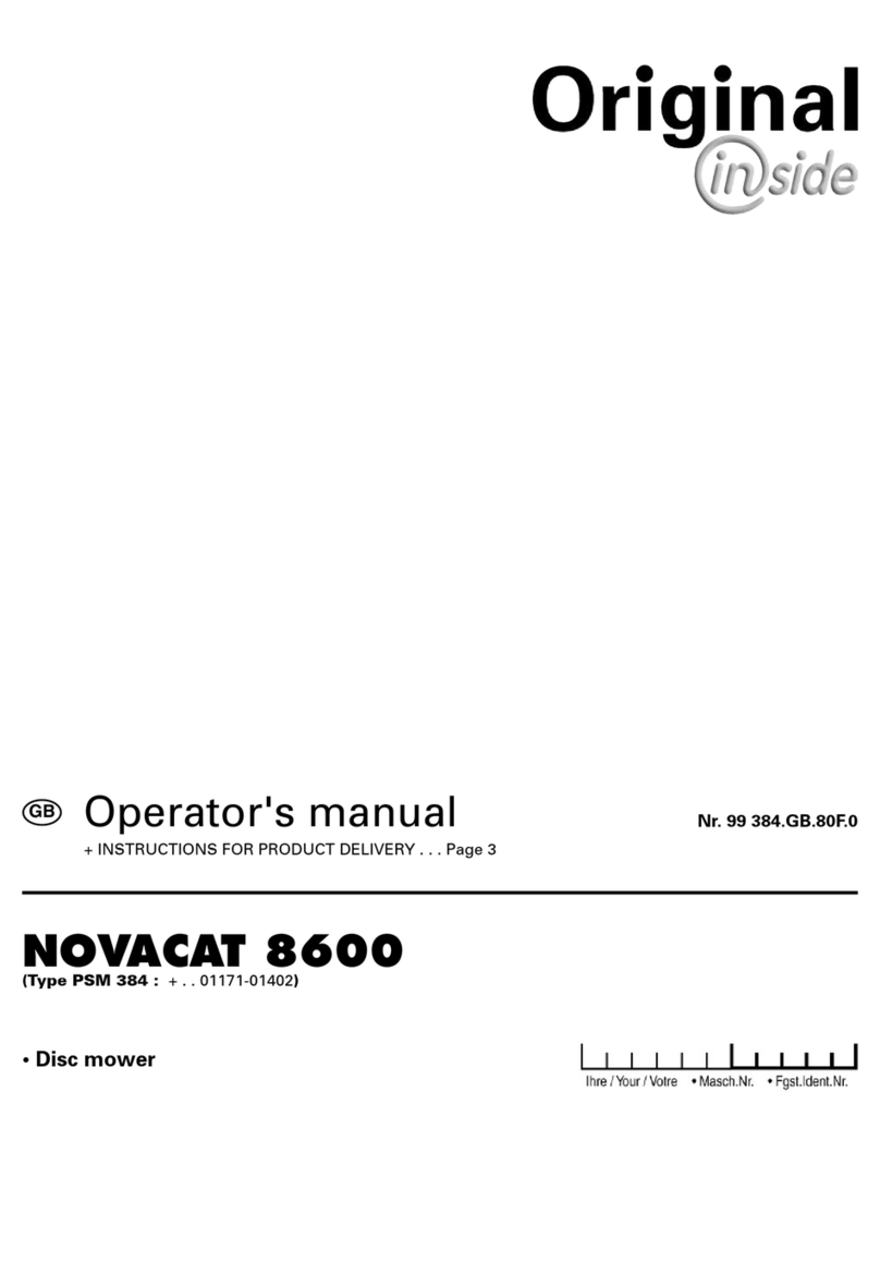 Pottinger Original inside NOVACAT 8600 Operator's manual