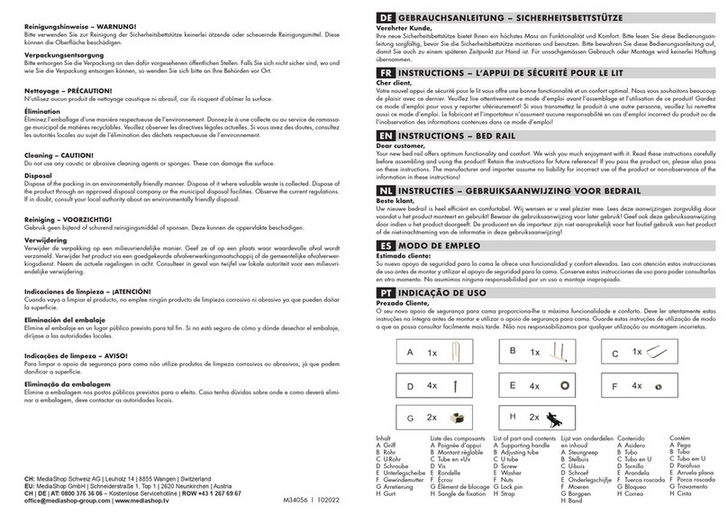 MediaShop M34056 User manual