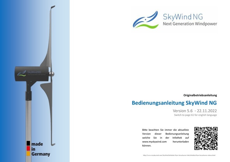 SkyWind Energy NG User manual