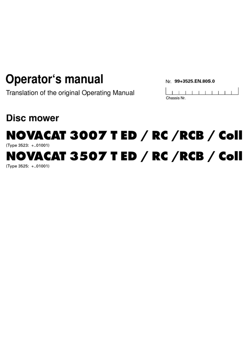 Pottinger Original inside NOVACAT 3007 T ED Operator's manual