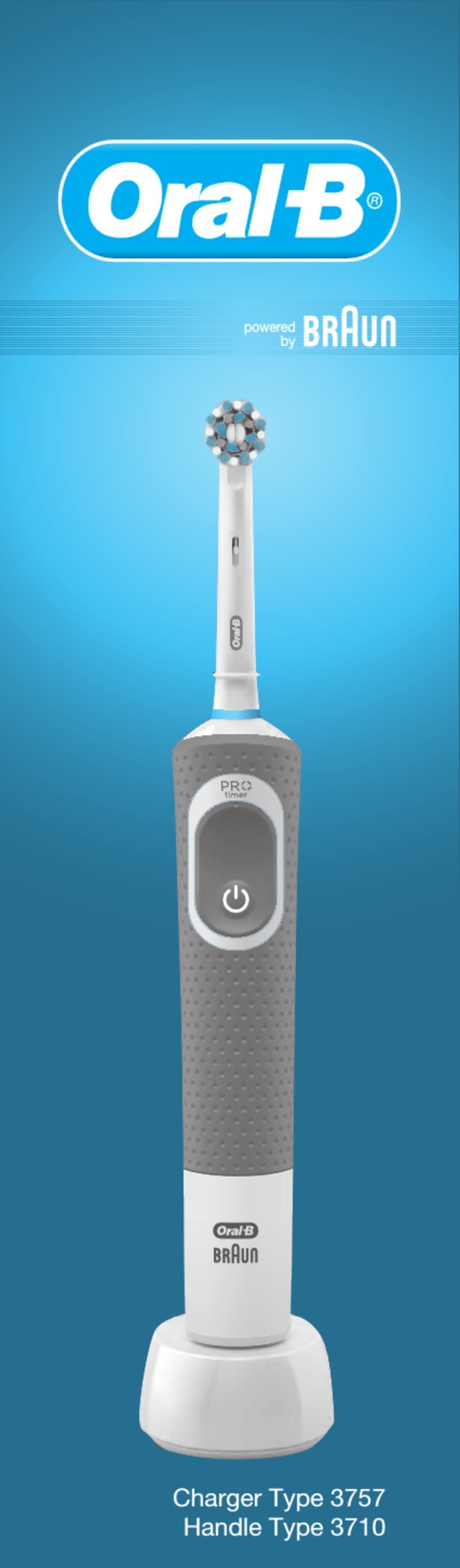 Braun Oral-B PRO timer 3757 User manual
