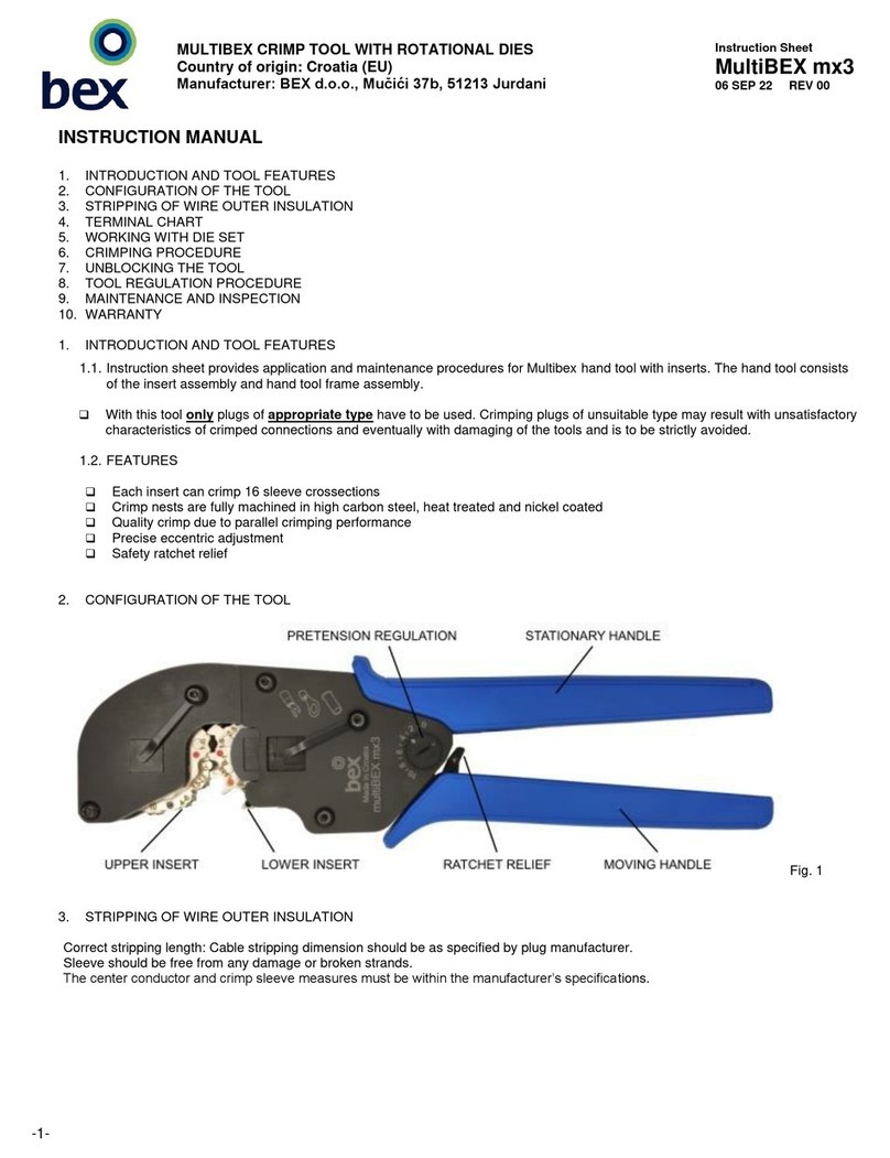 BEX MultiBEX mx3 User manual