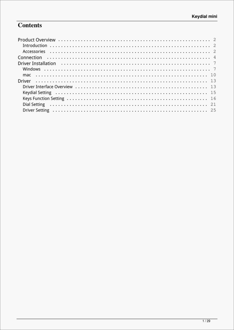 Huion Keydial mini User manual