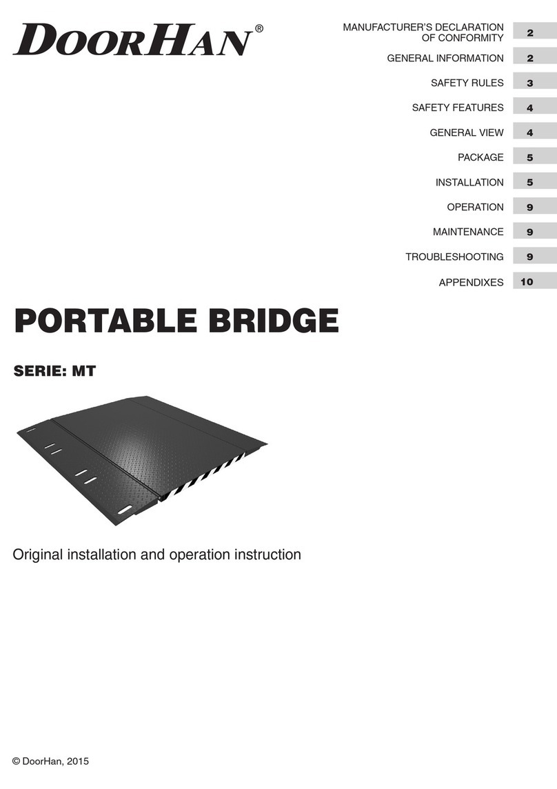 DoorHan MT Series Installation and operation instruction DoorHan MT Series Installation and operation instruction