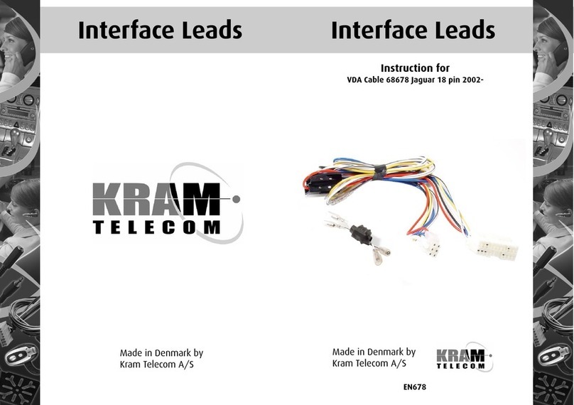 KRAM telecom 68678 instructions