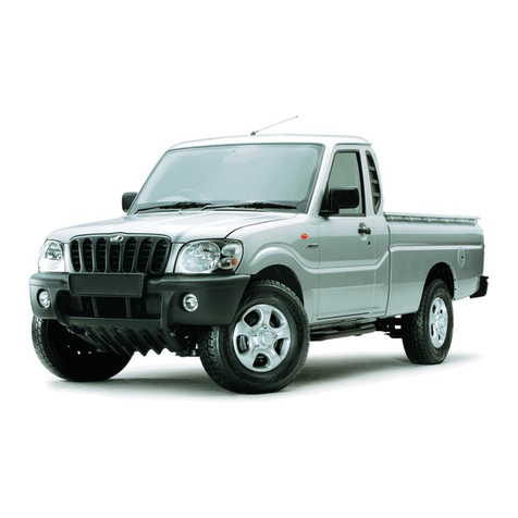 Mahindra Pick-up owner's manual