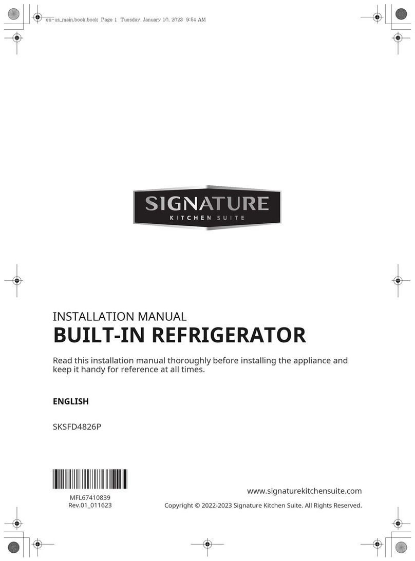 Signature SKSFD4826P User manual Signature SKSFD4826P User manual