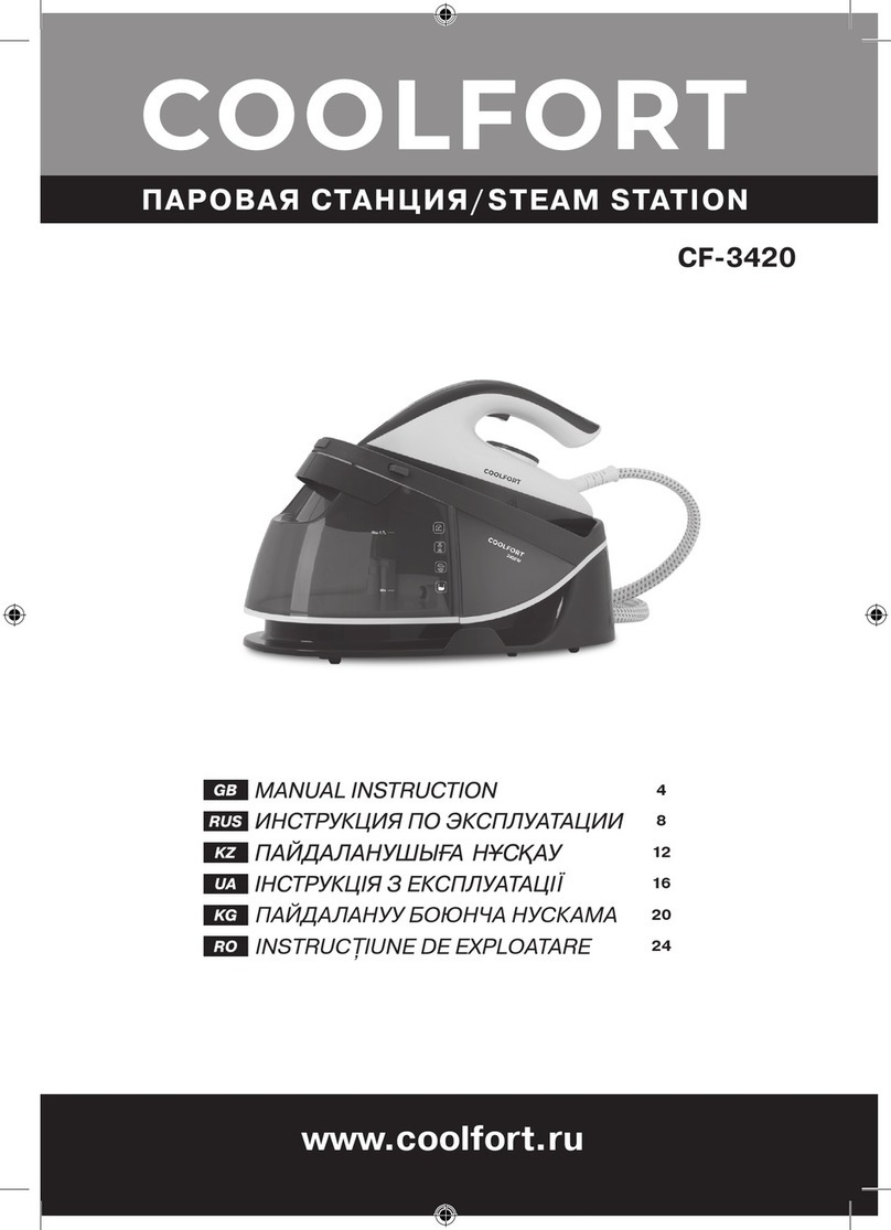 COOLFORT CF-3420 instruction manual