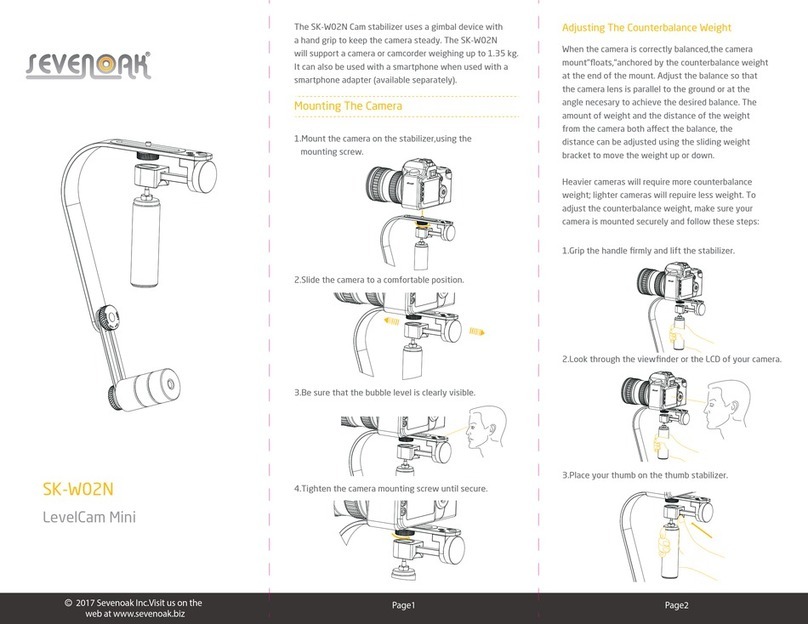 Sevenoak LevelCam Mini SK-W02N User manual
