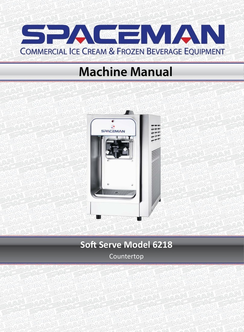 Spaceman 6218 Machine manual