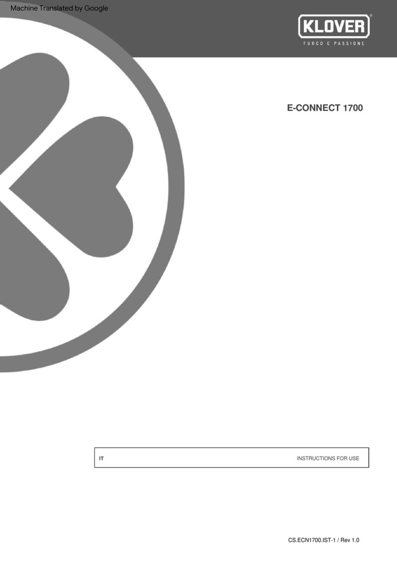 klover E-CONNECT 1700 Instructions for use
