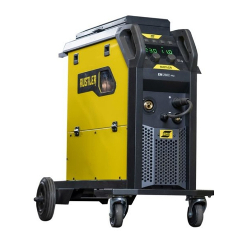 ESAB Rustler EM 280C PRO User manual