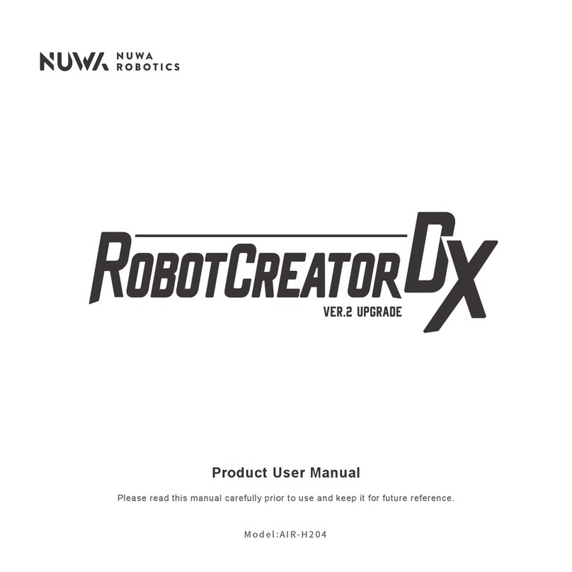 NUWA RobotCreator DX Product user manual NUWA RobotCreator DX Product user manual