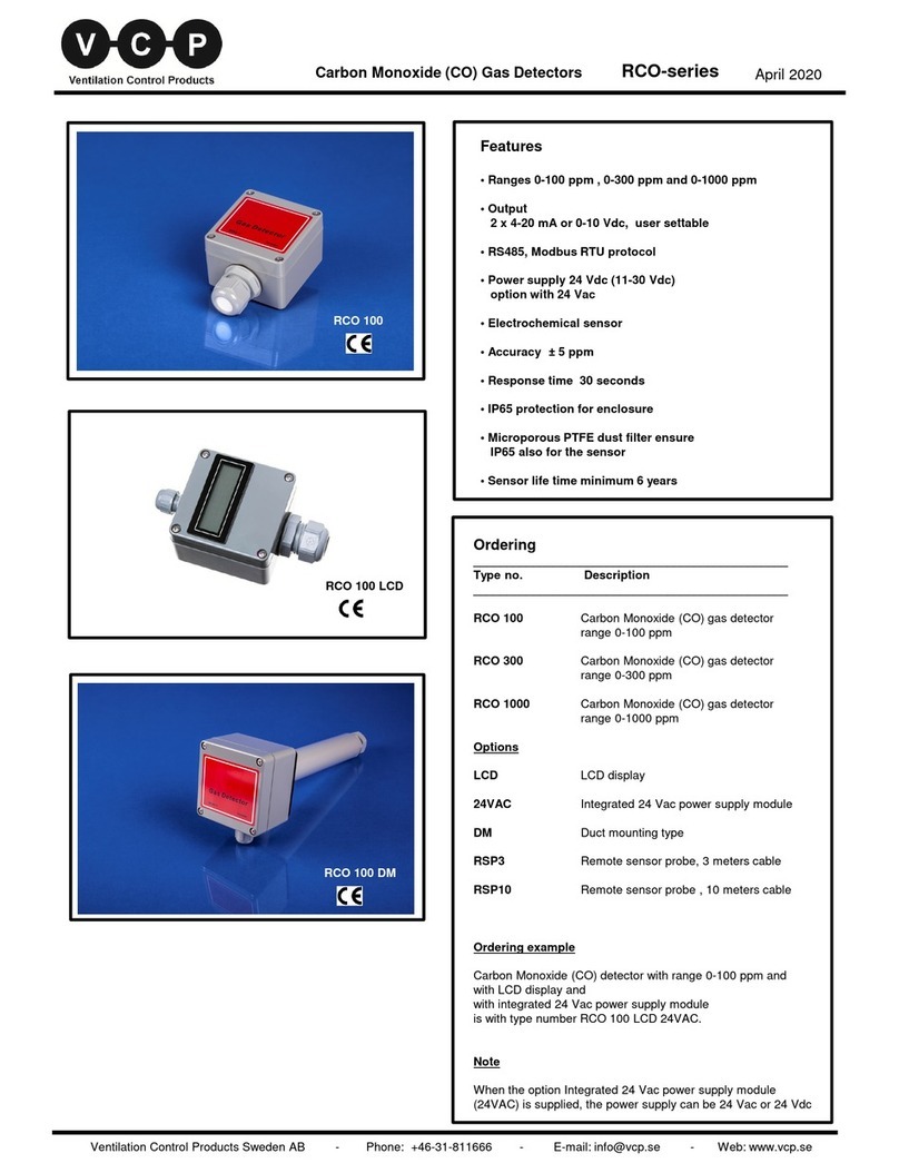 VCP RCO Series quick start guide