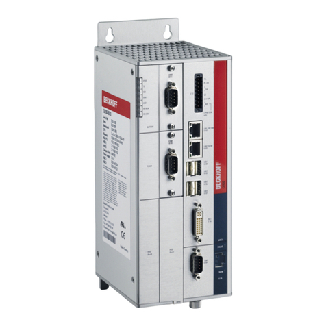 Beckhoff C6930 Installation and operating instructions