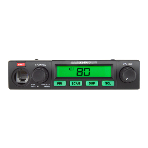 GME TX3500S manual