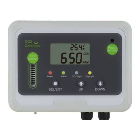 Co2meter RAD-0501 operating instructions