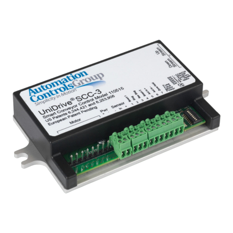 Automation Controls Group UniDrive SCC-3 Installation and troubleshooting guide