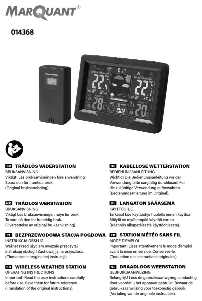Marquant 014368 operating instructions