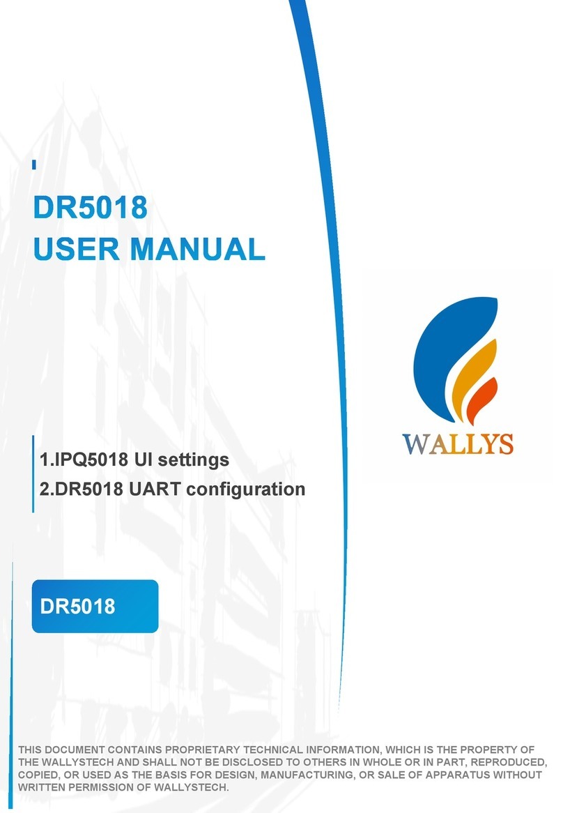 WALLYS DR5018 user manual