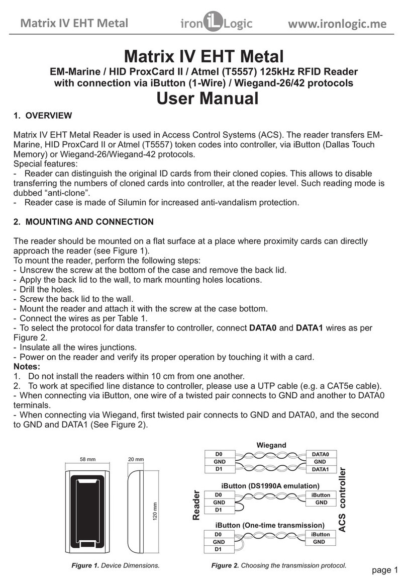 Iron logic Matrix IV EHT Metal user manual