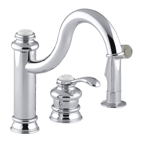 Kohler Fairfax K-12185 User manual
