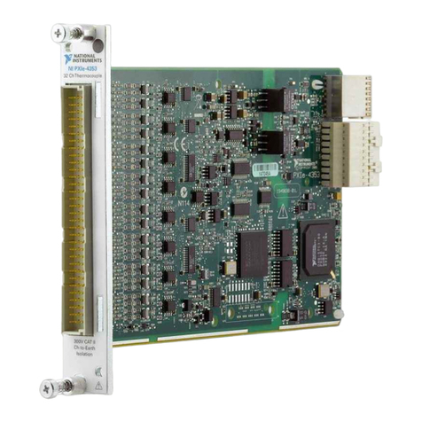 National Instruments NI PXIe-4300 User manual