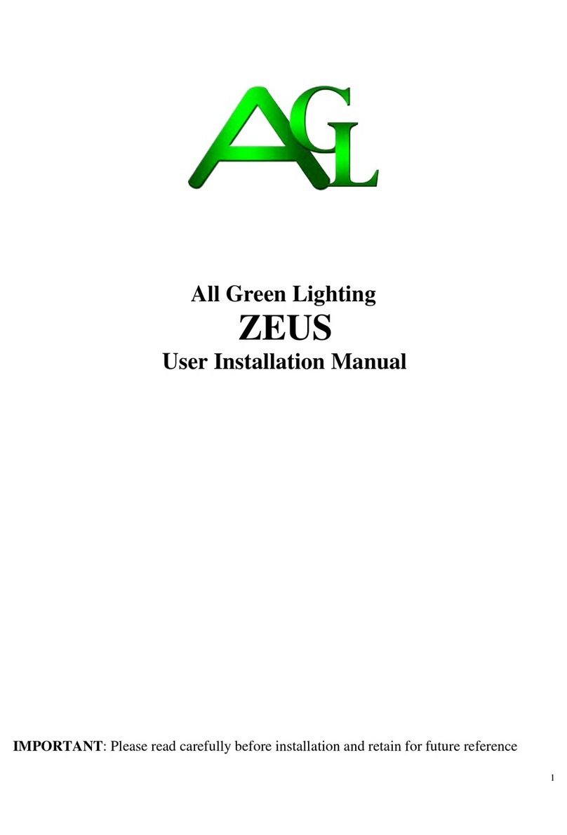 AGL ZEUS User & installation manual AGL ZEUS User & installation manual