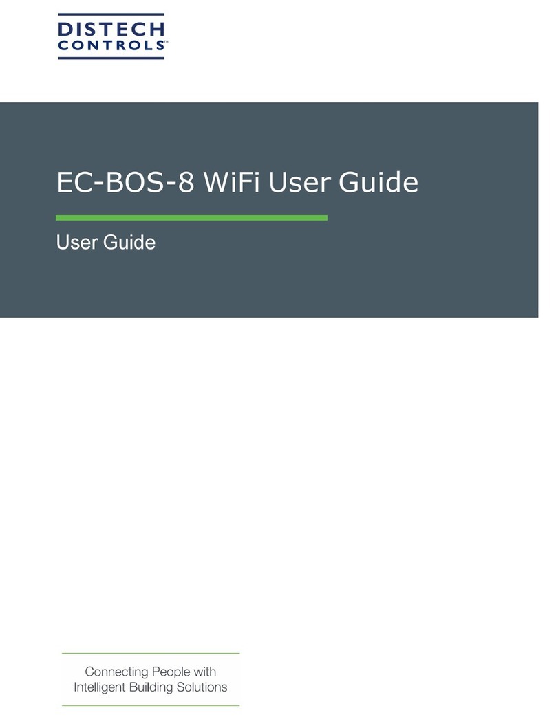 Distech Controls EC-BOS-8-CSE-001 US user guide