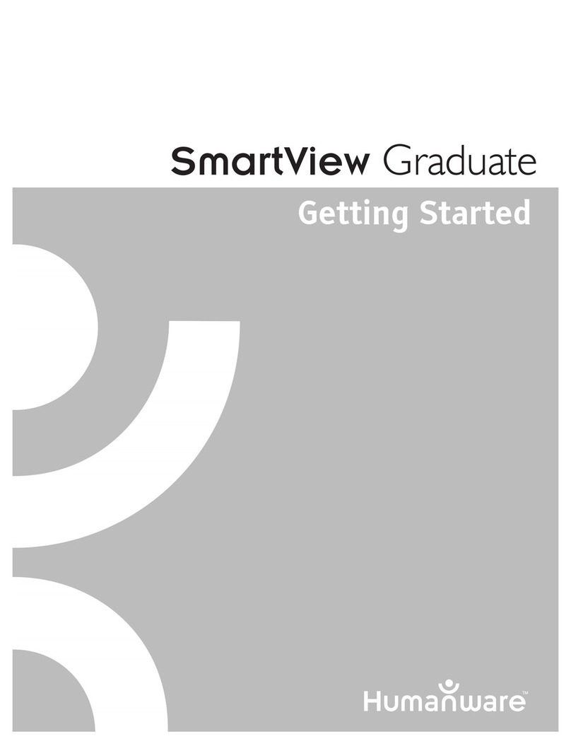 Humanware SmartView Graduate Getting started
