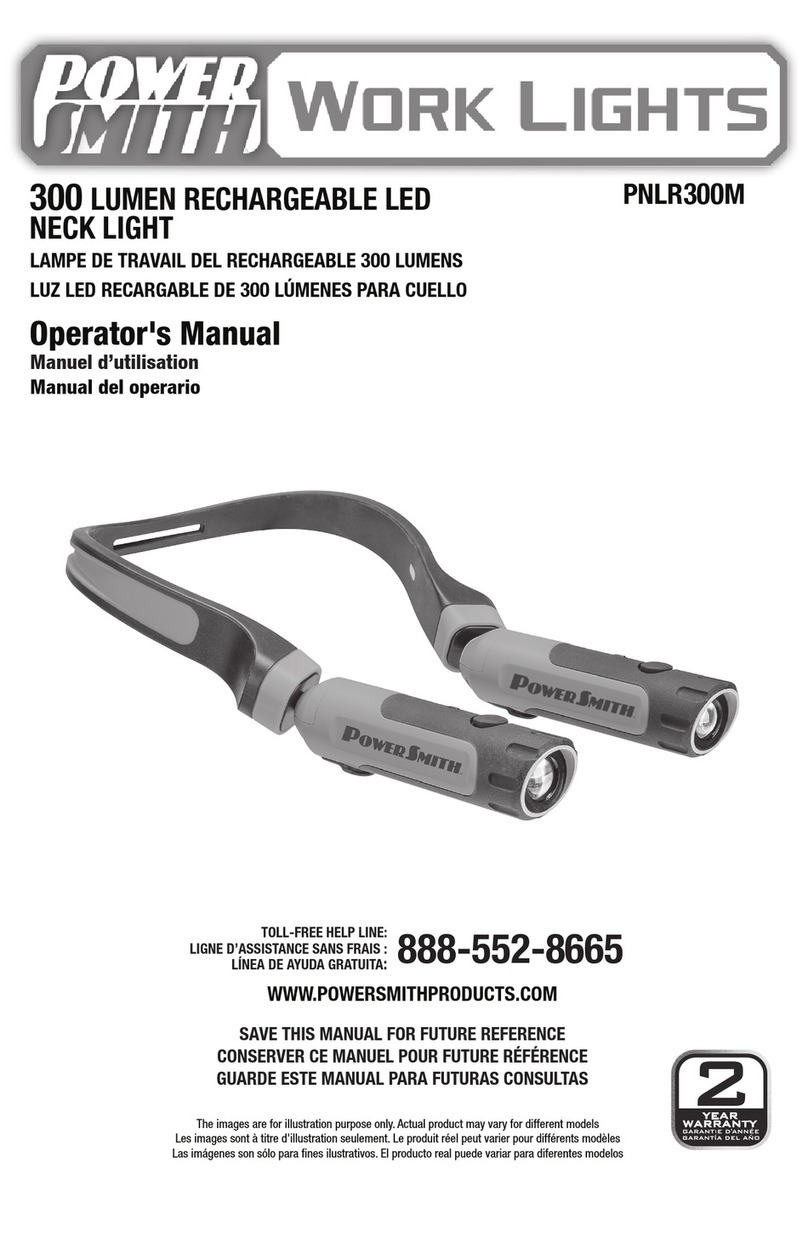 PowerSmith PNLR300M User manual PowerSmith PNLR300M User manual