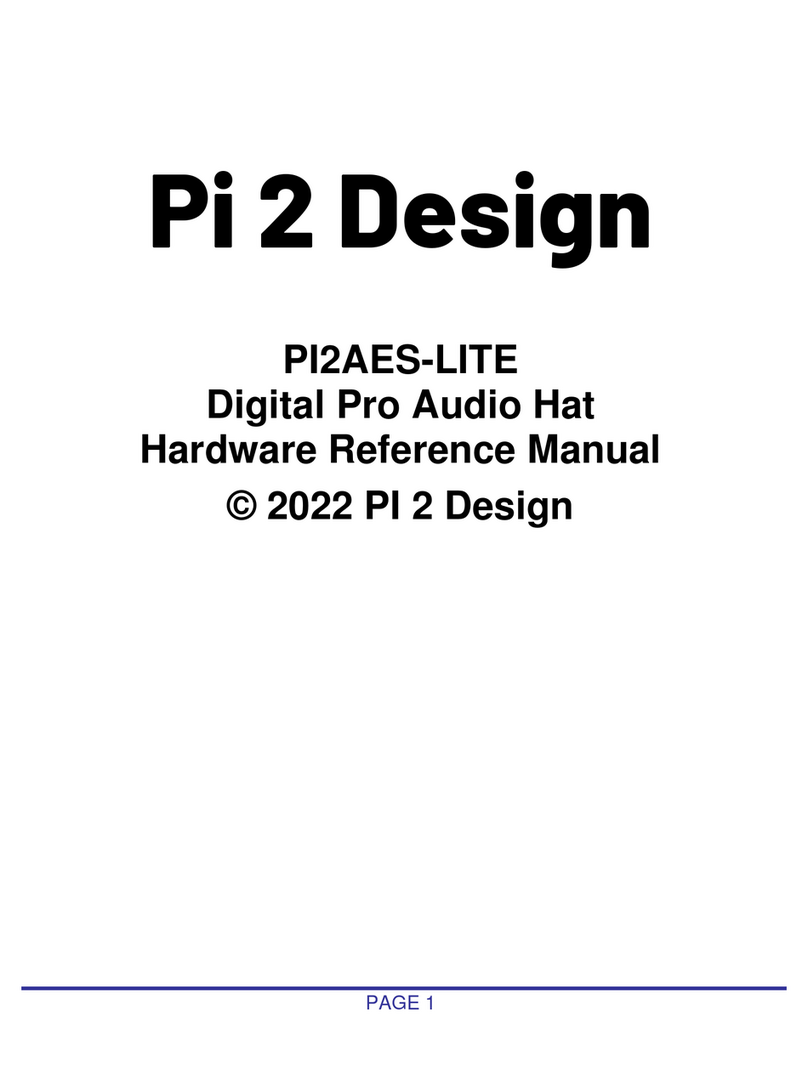 PI 2 Design PI2AES-LITE Quick user guide
