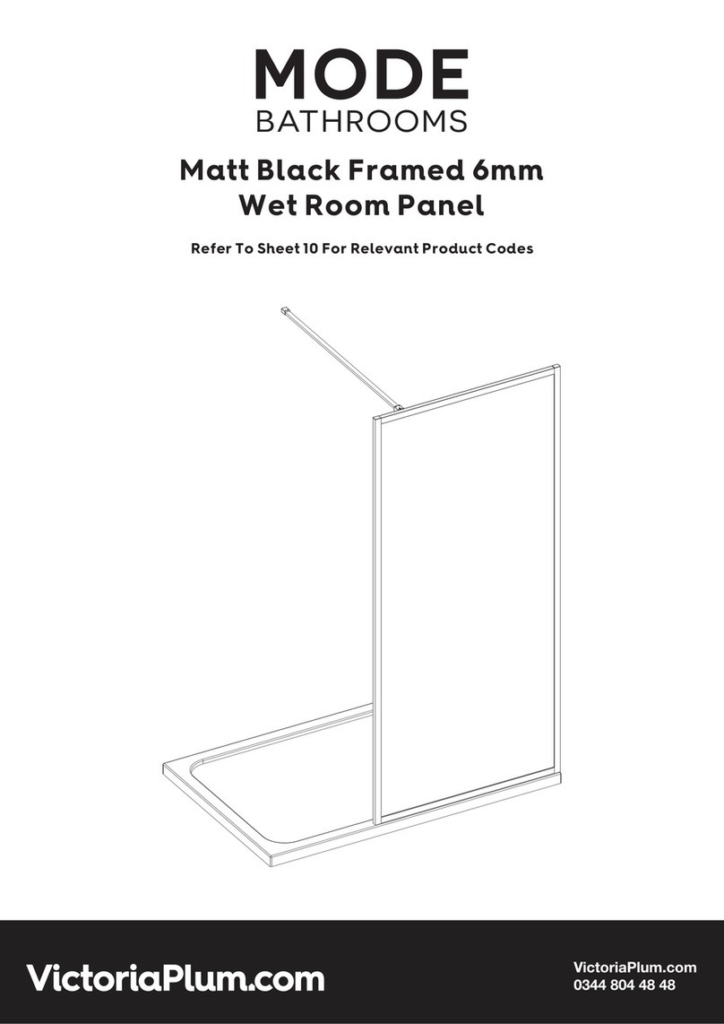 Victorian Plumbing MODE BATHROOMS BWRG80 quick start guide