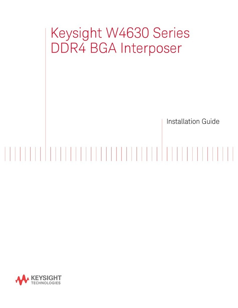 Keysight W4630 Series User manual