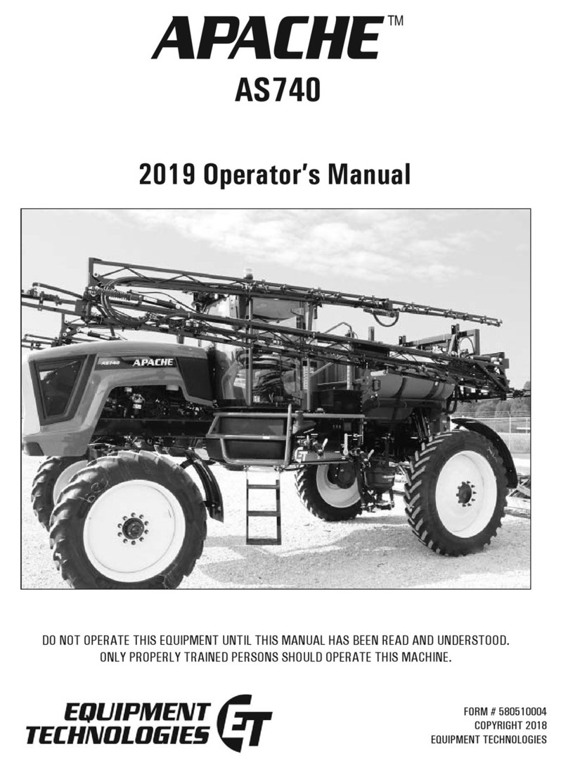 Equipment Technologies APACHE AS740 User manual