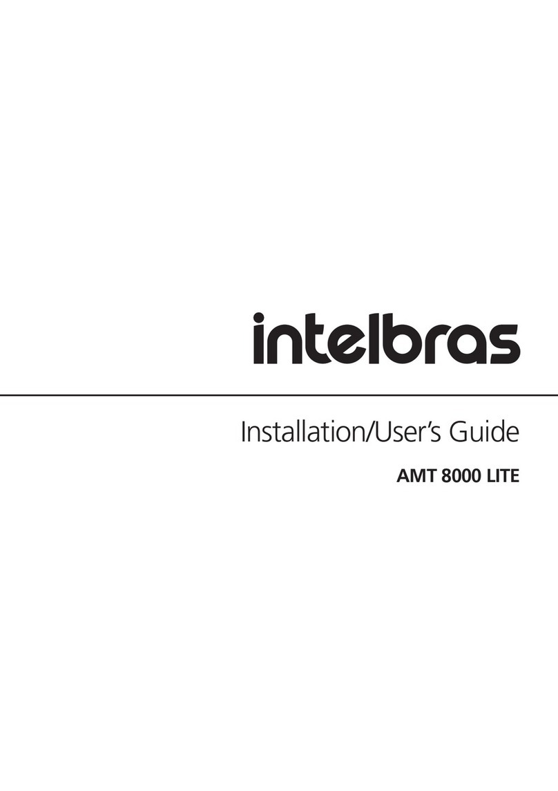 Intelbras AMT 8000 LITE Operation manual