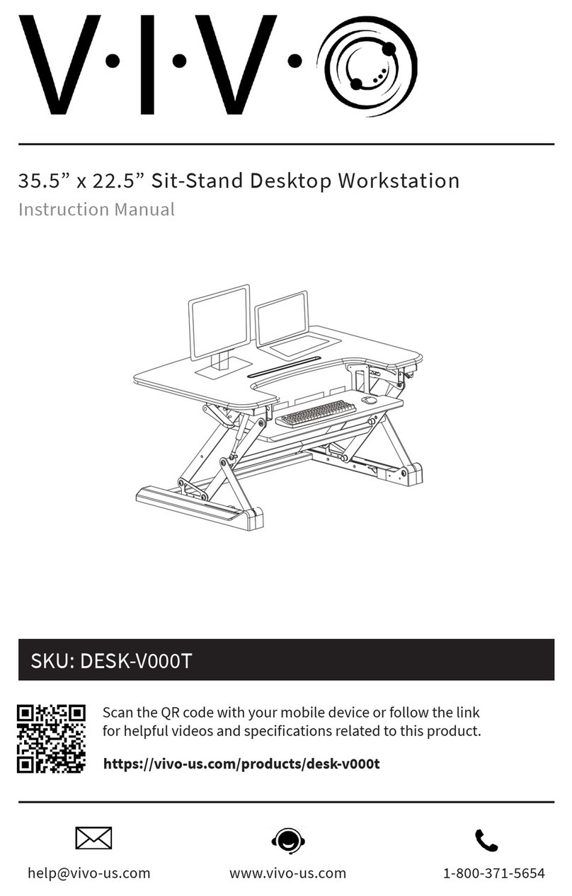 Vivo DESK-V000T instruction manual