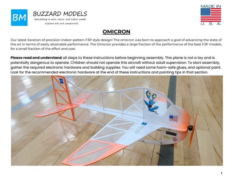 Buzzard Models OMICRON User manual