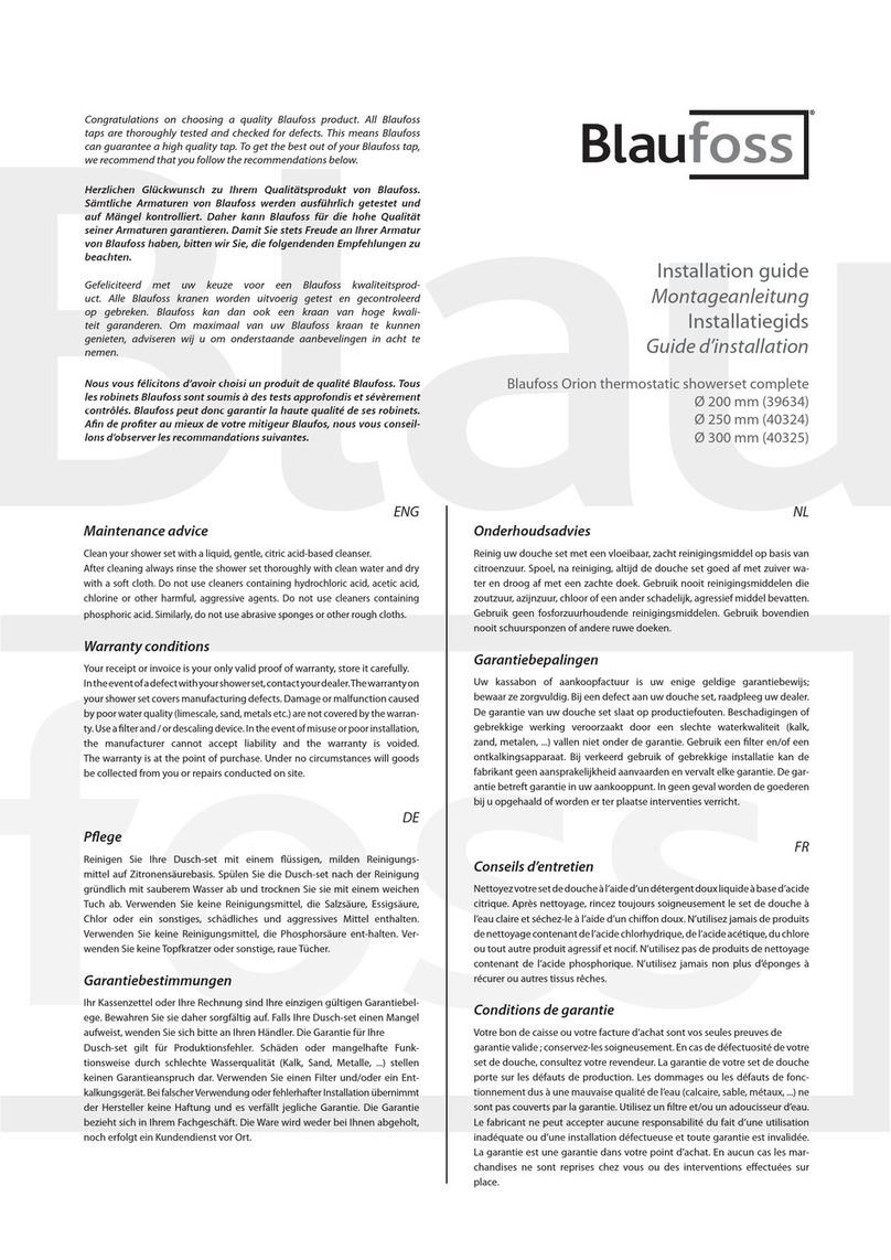 Blaufoss Orion 39634 User manual